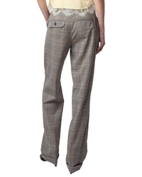 Zadig & Voltaire Pura Check Wool Pant