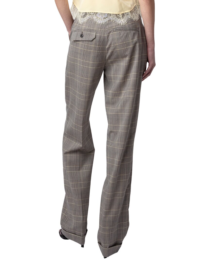 Zadig & Voltaire Pura Check Wool Pant