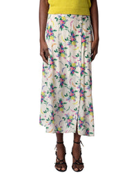 Zadig & Voltaire June Soft Bouquet Skirt