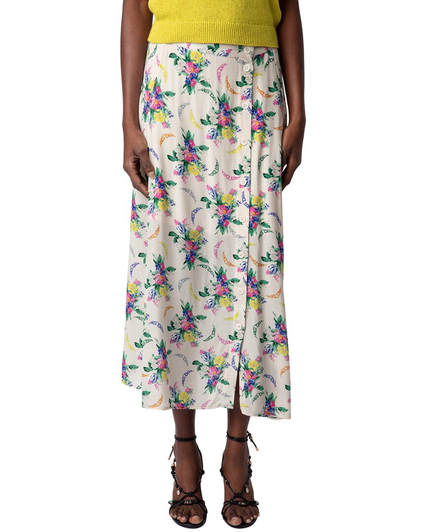 Zadig & Voltaire June Soft Bouquet Skirt