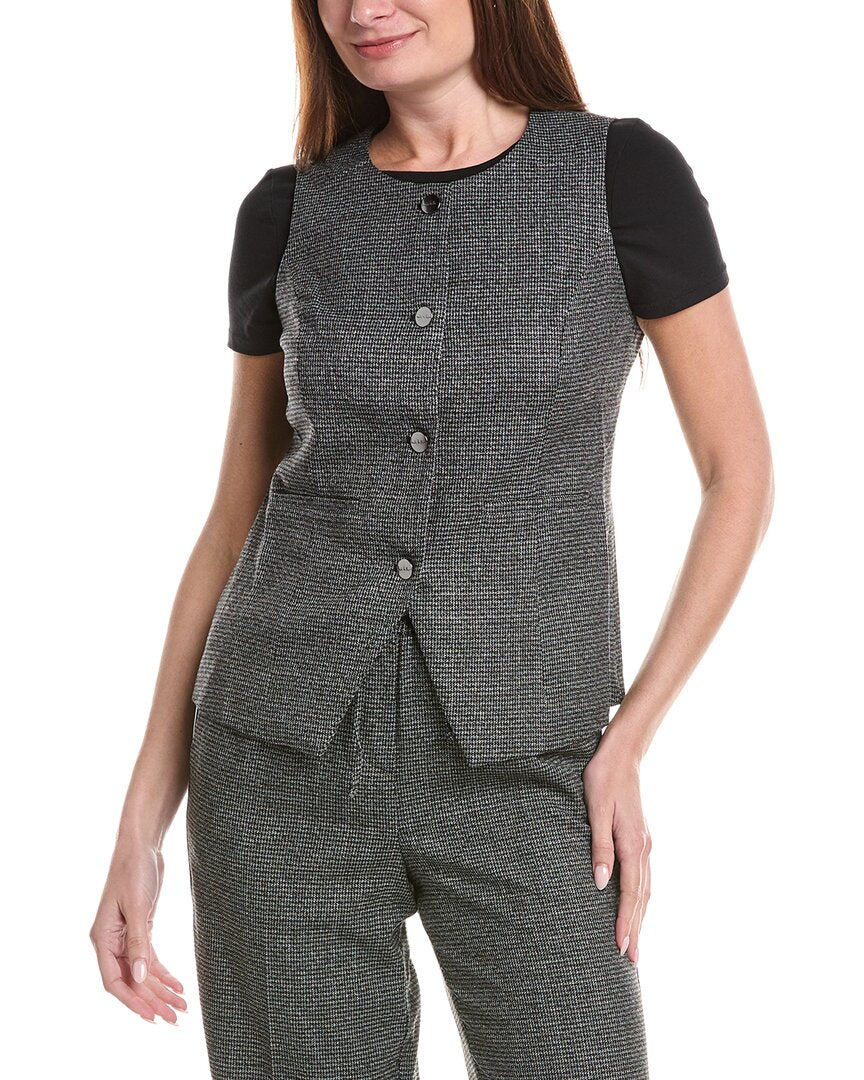 Nicole Miller Puppytooth Vest