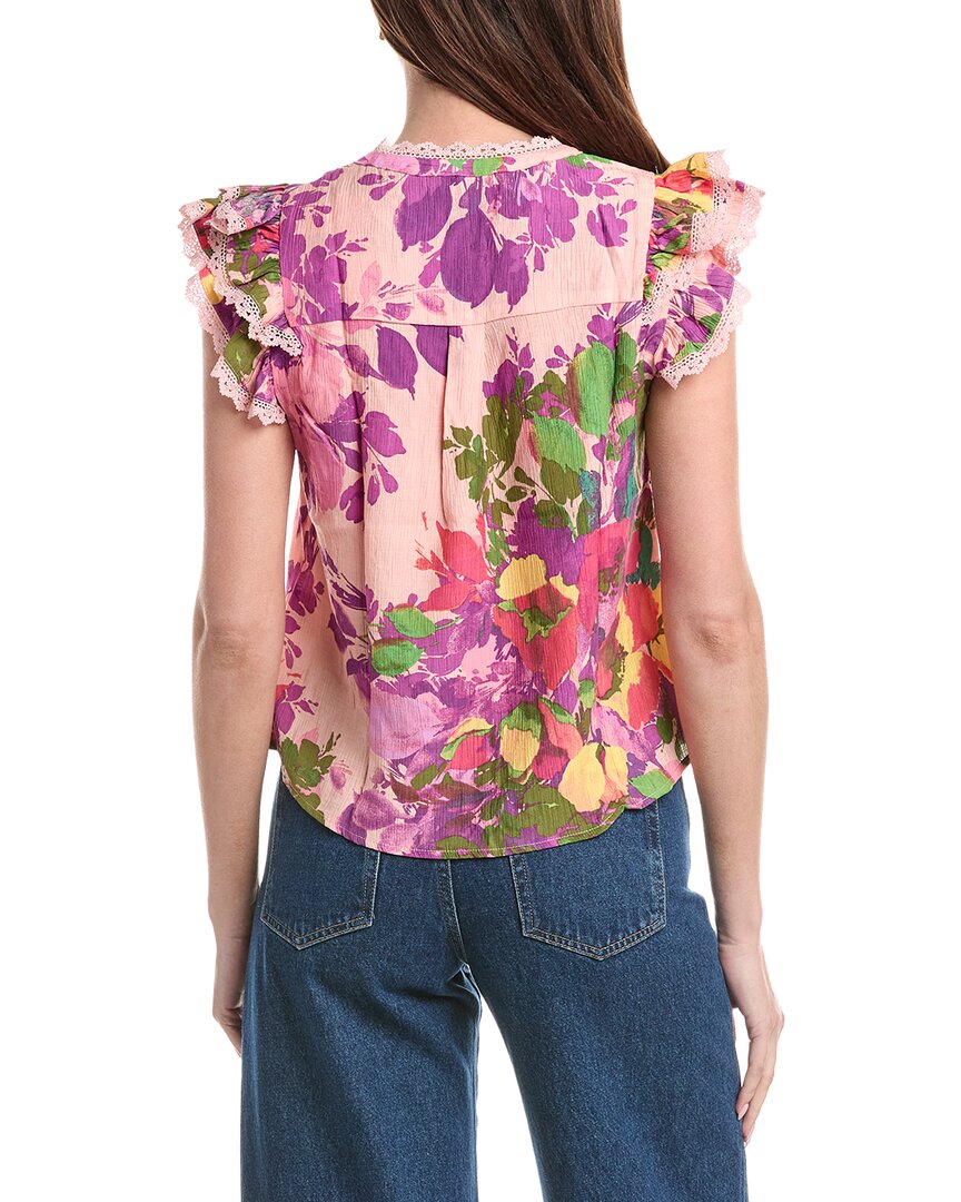 Nicole Miller Printed Top