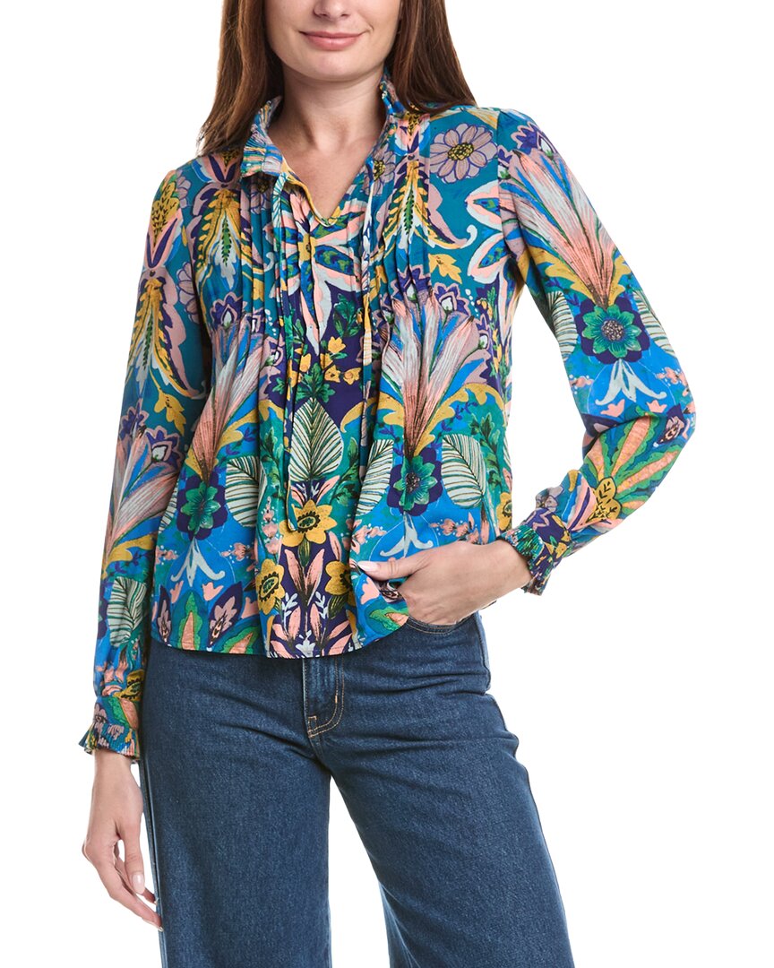 Nicole Miller Nicole Miller Printed Top