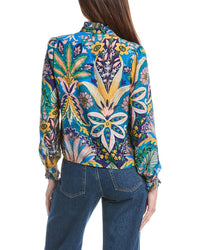 Nicole Miller Nicole Miller Printed Top