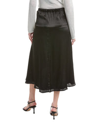 Nicole Miller Solid Skirt