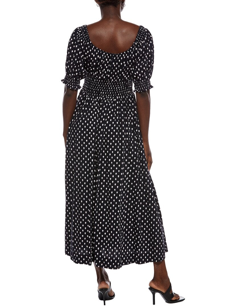 Madewell Smocked Waist Midi Dress
