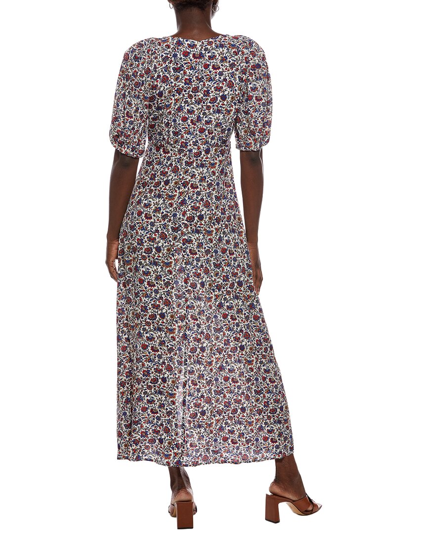 Madewell Mona Dress - Viscose Cdc - Cherry Red