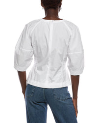 Madewell Sculptural V-Neck Top