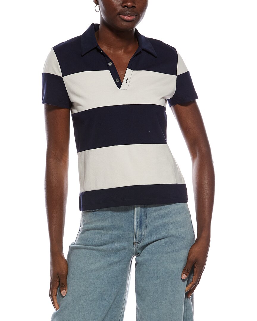Madewell Madewell Pieced Squid Polo Shirt