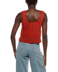 Madewell Madewell Daisy Tie Lace Stitch Tank