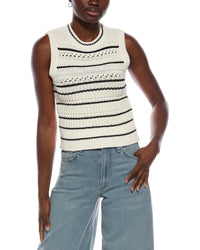 Madewell Madewell Tipped Stitch Femme Ellis Vest