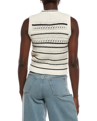 Madewell Madewell Tipped Stitch Femme Ellis Vest