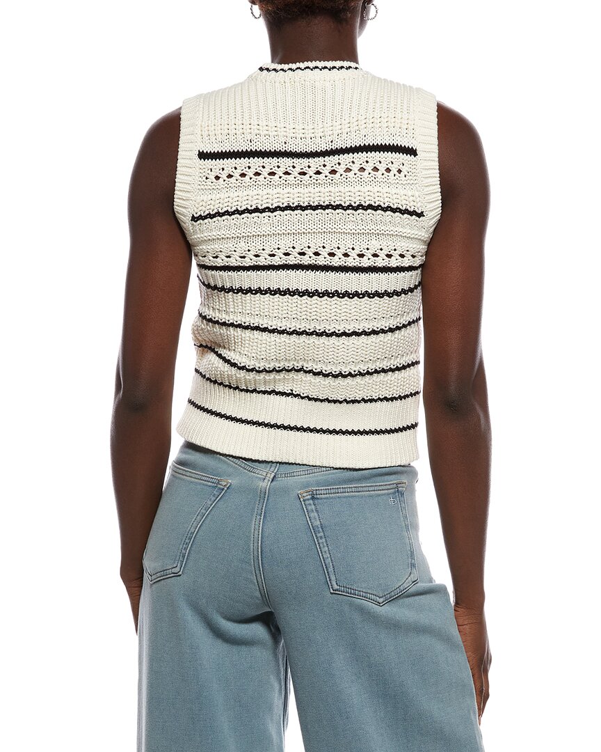 Madewell Madewell Tipped Stitch Femme Ellis Vest