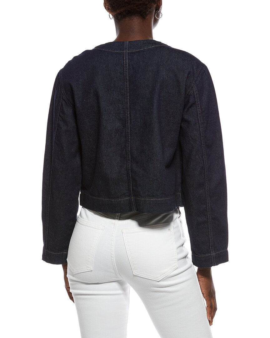 Madewell Madewell Curved Hem Button Jacket