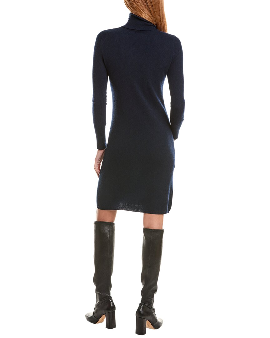Sofiacashmere Classic Turtleneck 100% Cashmere Dress