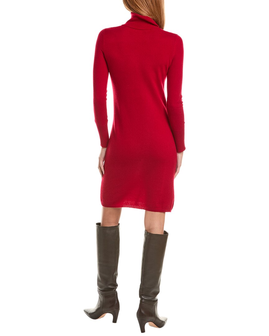 Sofiacashmere Classic Turtleneck 100% Cashmere Dress