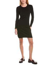 Sofiacashmere Classic Crewneck 100% Cashmere Dress