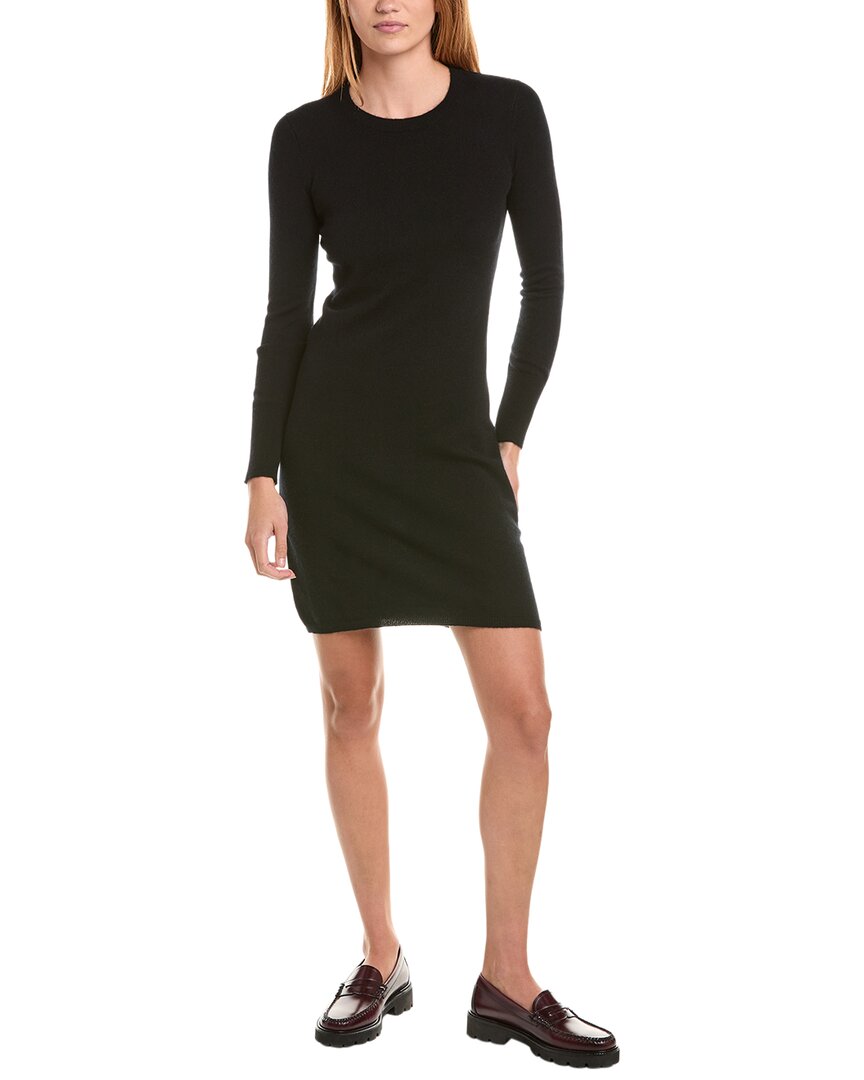 Sofiacashmere Classic Crewneck 100% Cashmere Dress