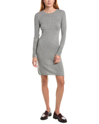 Sofiacashmere Classic Crewneck 100% Cashmere Dress