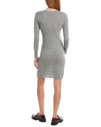 Sofiacashmere Classic Crewneck 100% Cashmere Dress