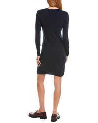 Sofiacashmere Classic Crewneck 100% Cashmere Dress