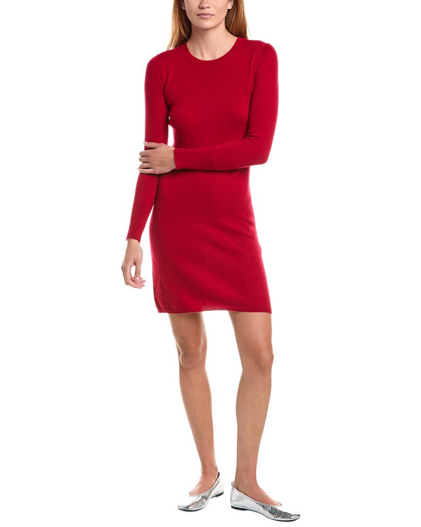 Sofiacashmere Classic Crewneck 100% Cashmere Dress