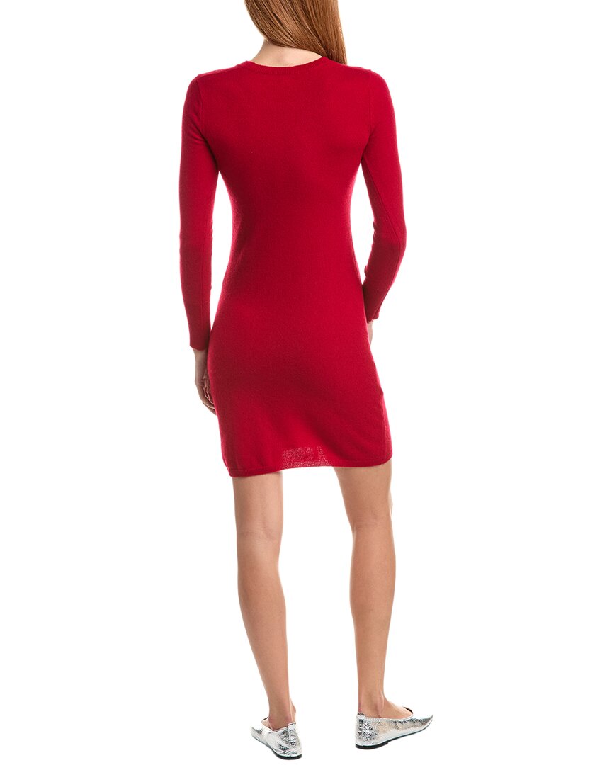 Sofiacashmere Classic Crewneck 100% Cashmere Dress
