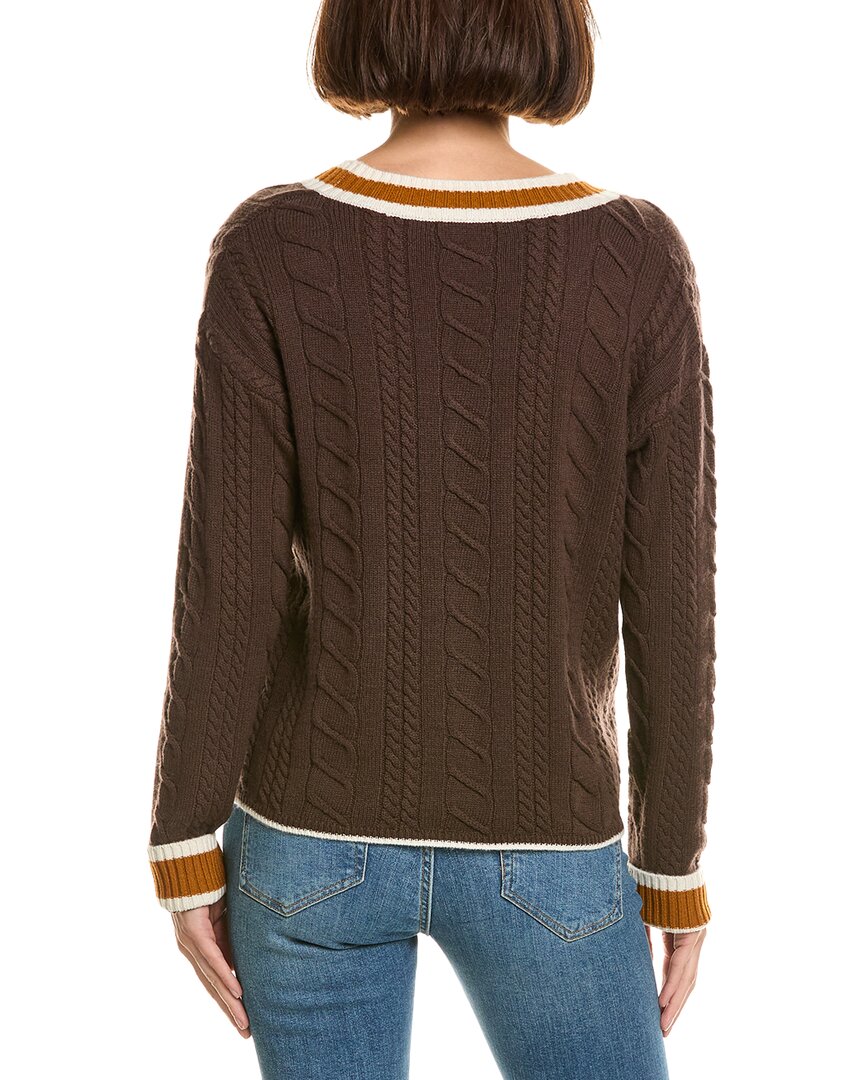 Incashmere Wool & Cashmere-Blend Cable Cardigan