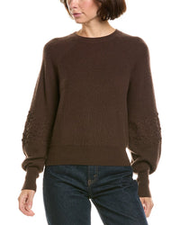 Incashmere Mock Neck Wool & Cashmere-Blend Pullover