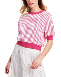 Roller Rabbit Square Knit Hattie Sweater