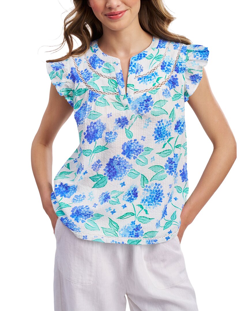 Roller Rabbit Hydrangea Emerson Top