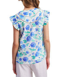Roller Rabbit Hydrangea Emerson Top