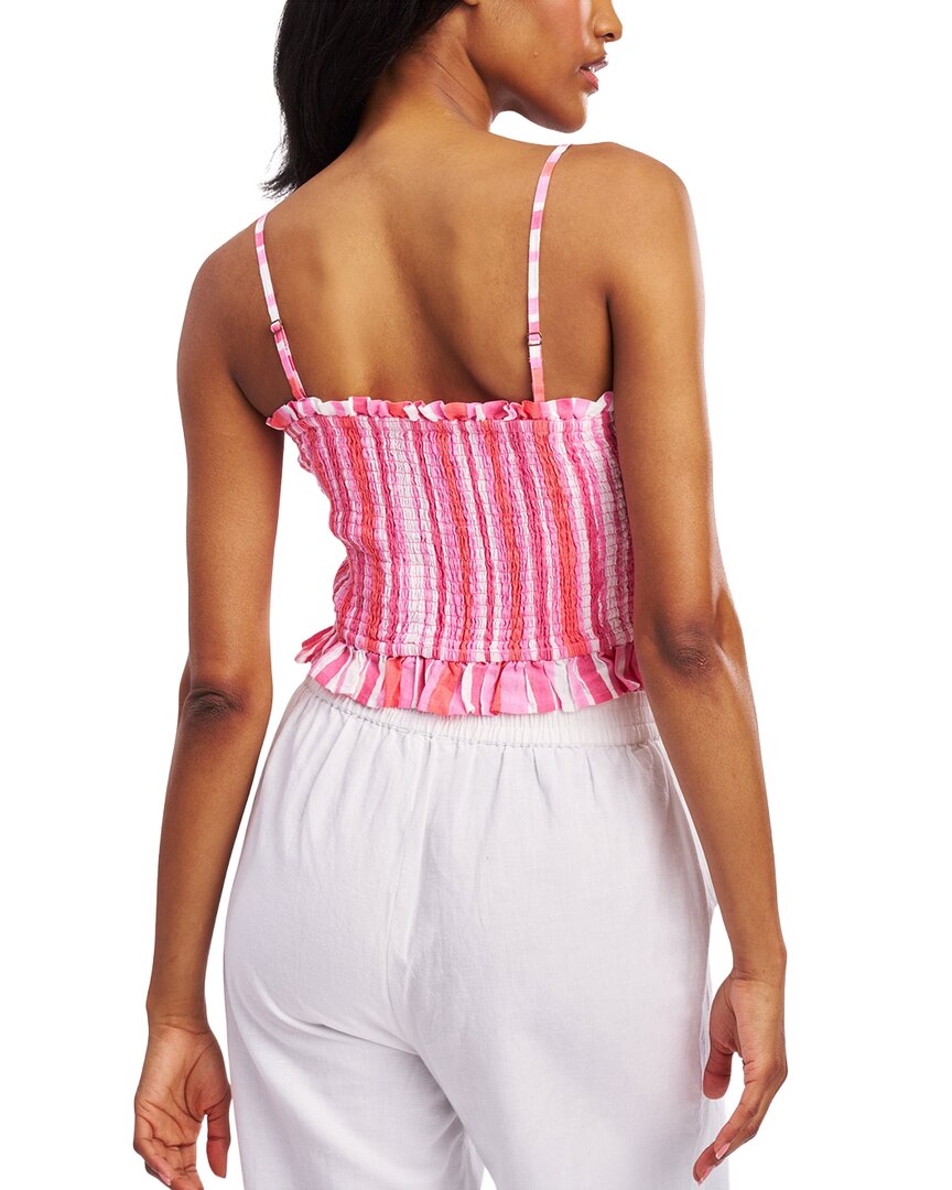 Roller Rabbit Painted Stripe Hali Linen Top