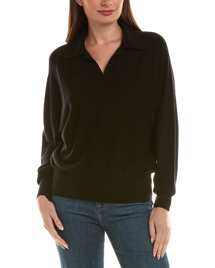 Incashmere 100% Cashmere Oversize Polo Sweater