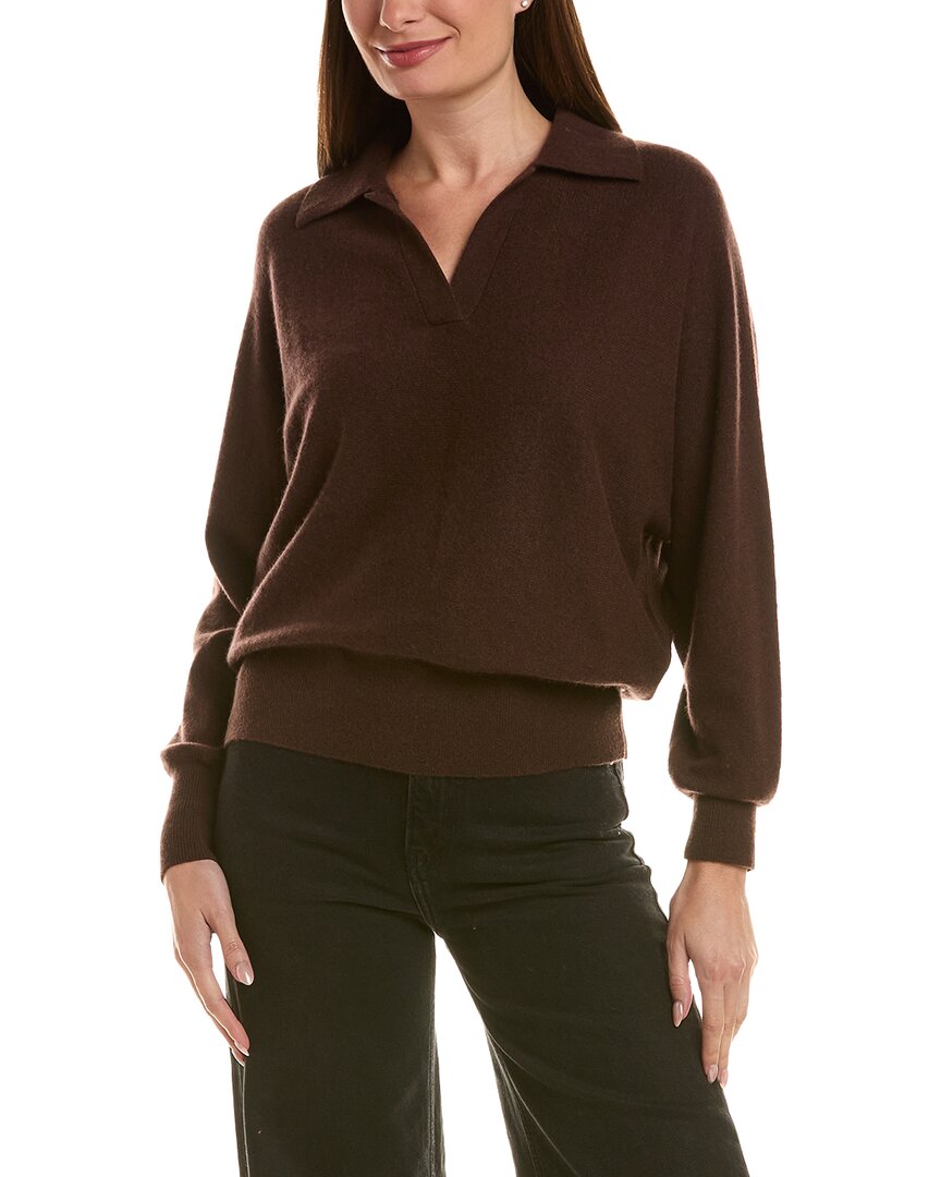 Incashmere 100% Cashmere Oversize Polo Sweater