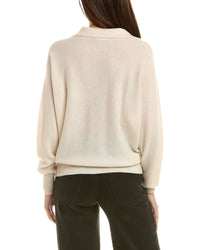 Incashmere 100% Cashmere Oversize Polo Sweater