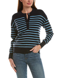 Incashmere 100% Cashmere Henley Sweater