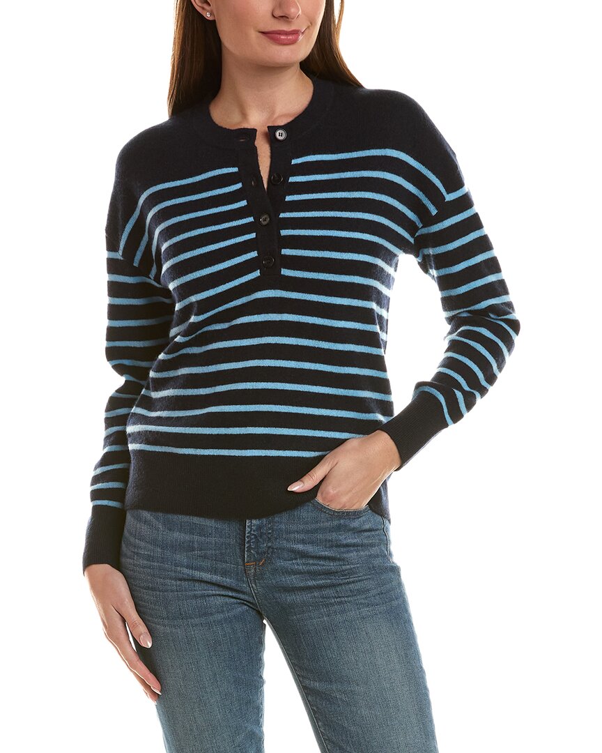 Incashmere 100% Cashmere Henley Sweater