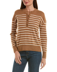 Incashmere 100% Cashmere Henley Sweater