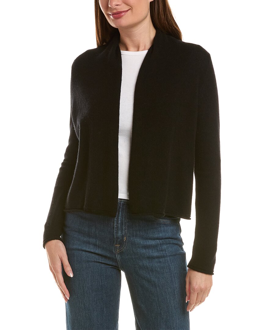 Incashmere Short 100% Cashmere Open Cardigan