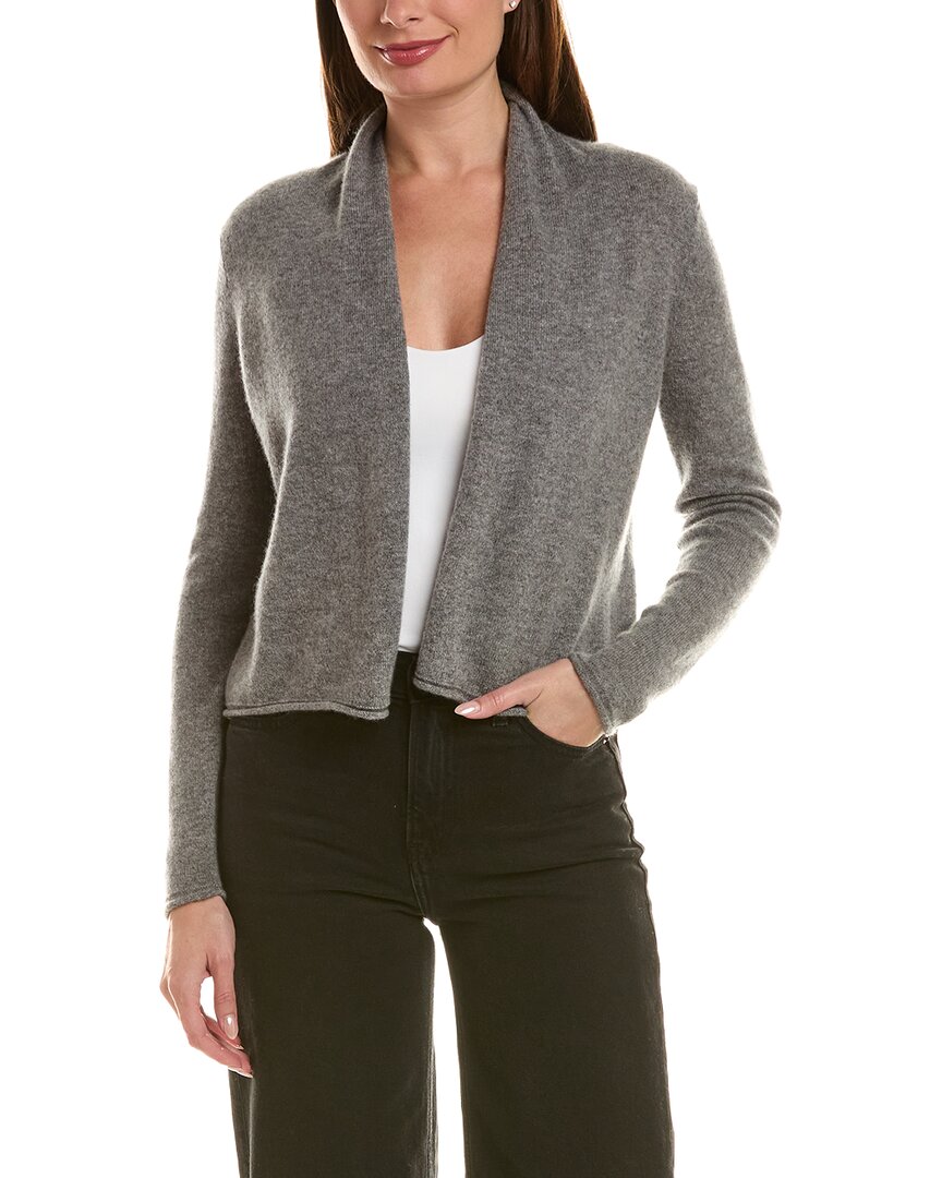 Incashmere Short 100% Cashmere Open Cardigan