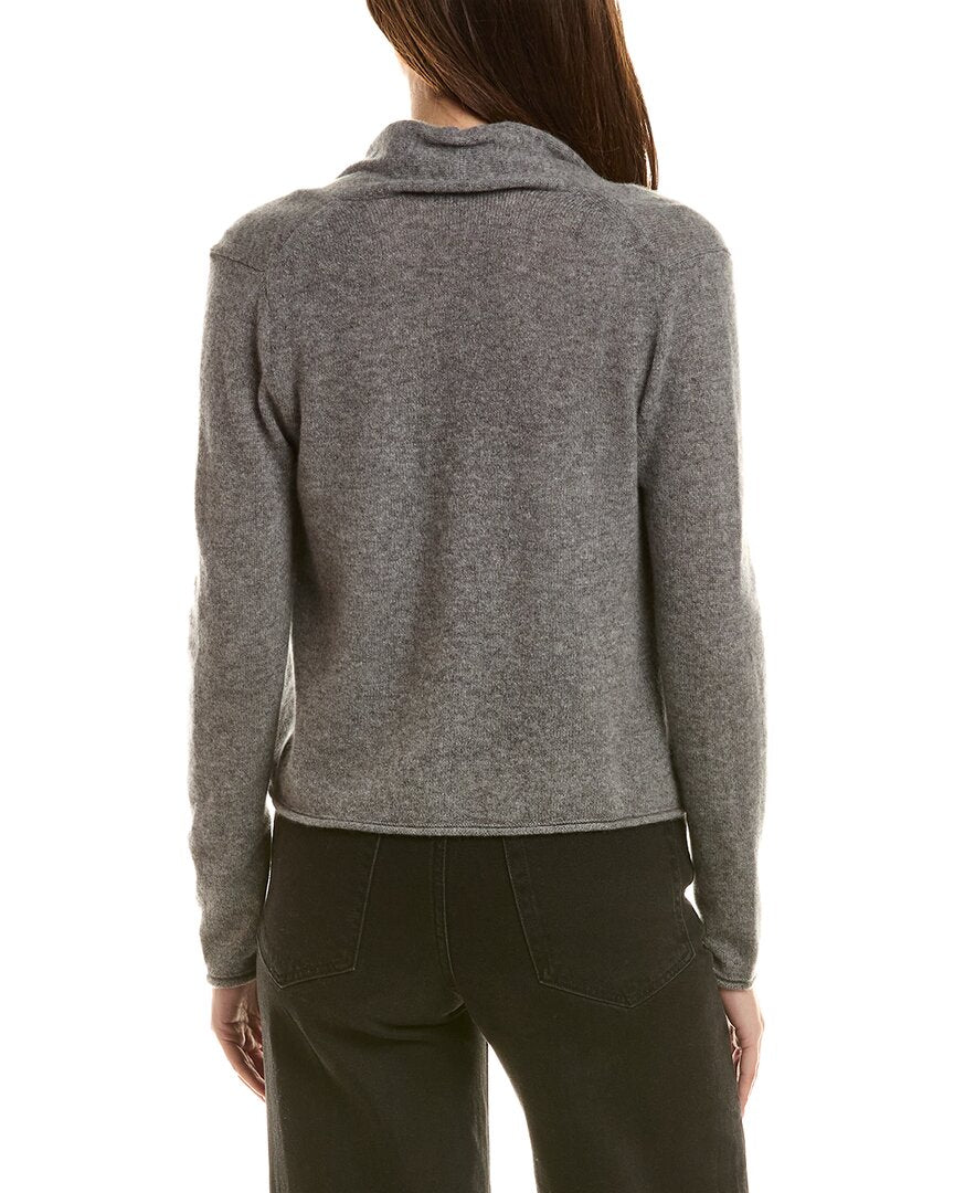 Incashmere Short 100% Cashmere Open Cardigan
