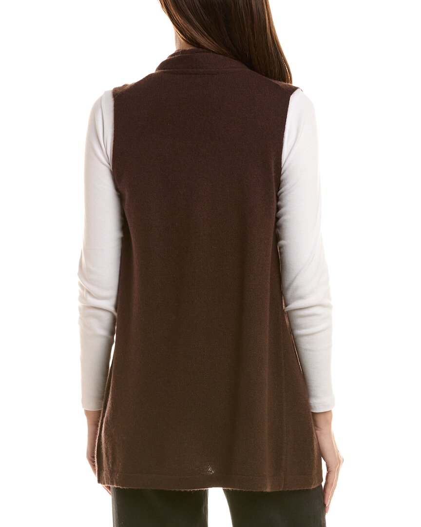 Incashmere Long Flyaway 100% Cashmere Vest