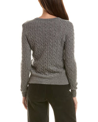 Incashmere Cable 100% Cashmere Cardigan