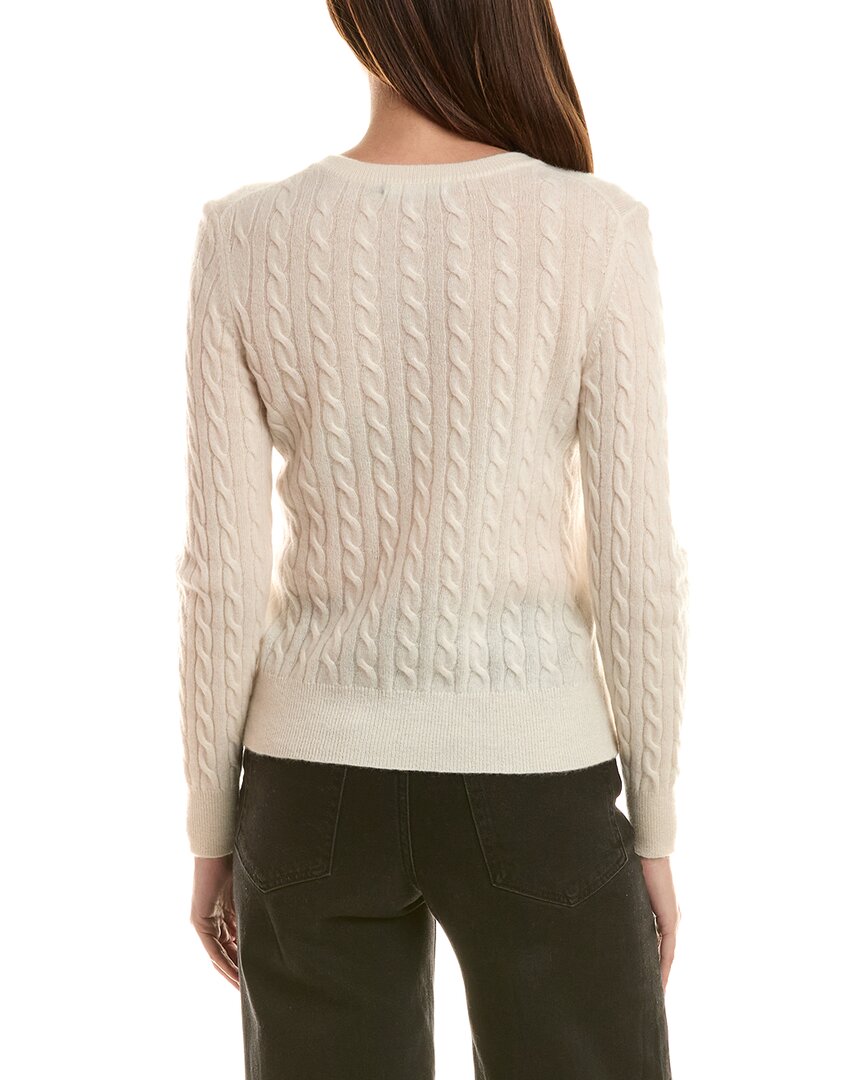 Incashmere Cable 100% Cashmere Cardigan