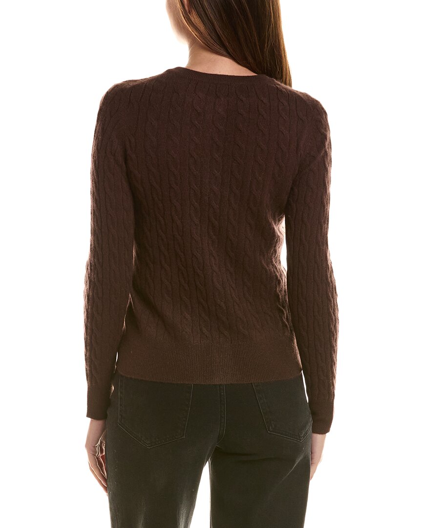 Incashmere Cable 100% Cashmere Cardigan