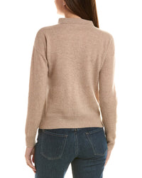 Incashmere Zip Polo 100% Cashmere Cardigan