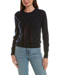 Incashmere 100% Cashmere Scarf Sweater