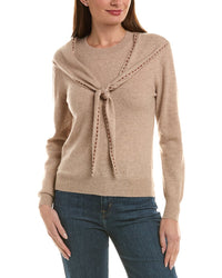 Incashmere 100% Cashmere Scarf Sweater