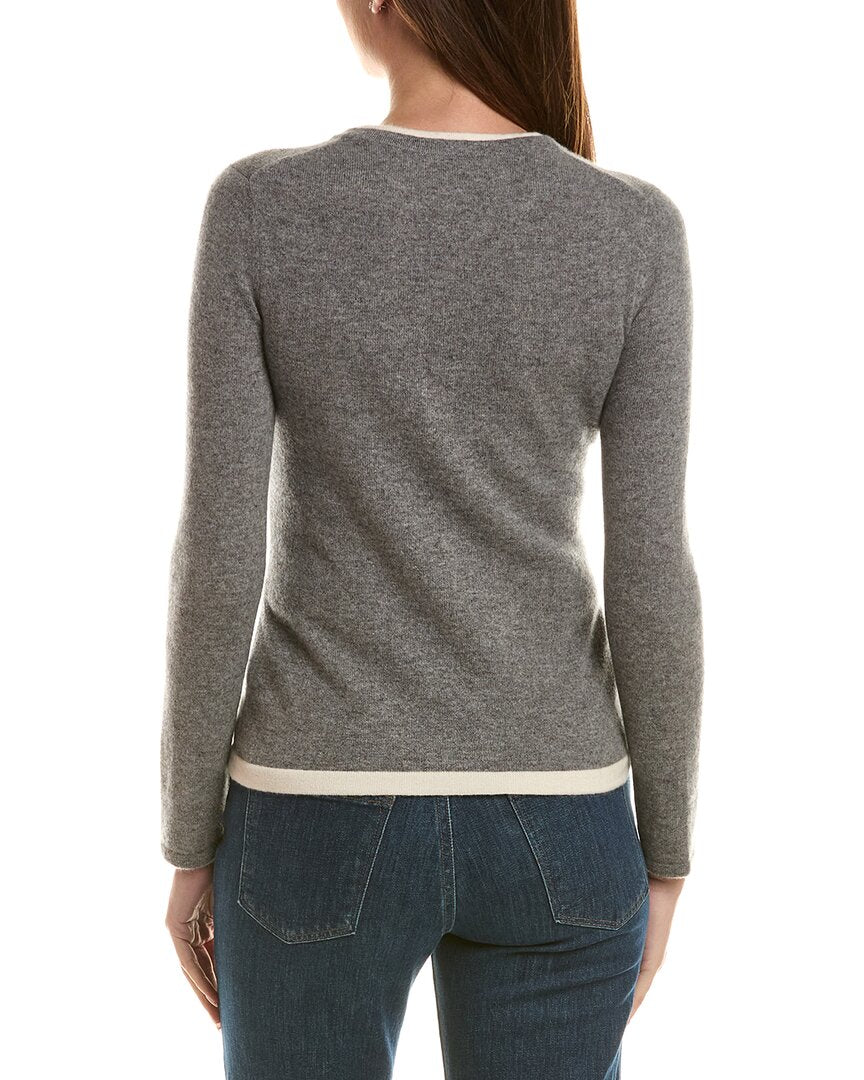 Incashmere Twofer 100% Cashmere Henley Sweater